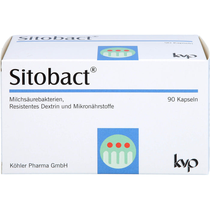 Sitobact Kapseln mit Milchsäurebakterien, 90 pc Capsules