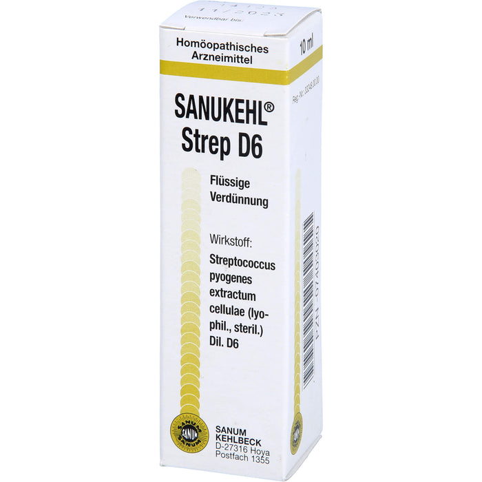 Sanukehl Strep D 6 Tropfen, 10 ml Solution