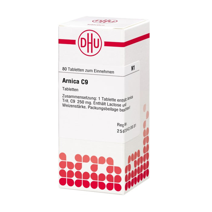 DHU Arnica C9 Tabletten, 80 pc Tablettes