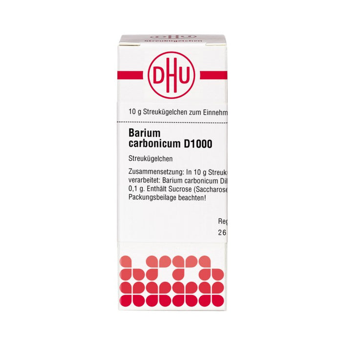 Barium carbonicum D1000 DHU Globuli, 10 g Globuli