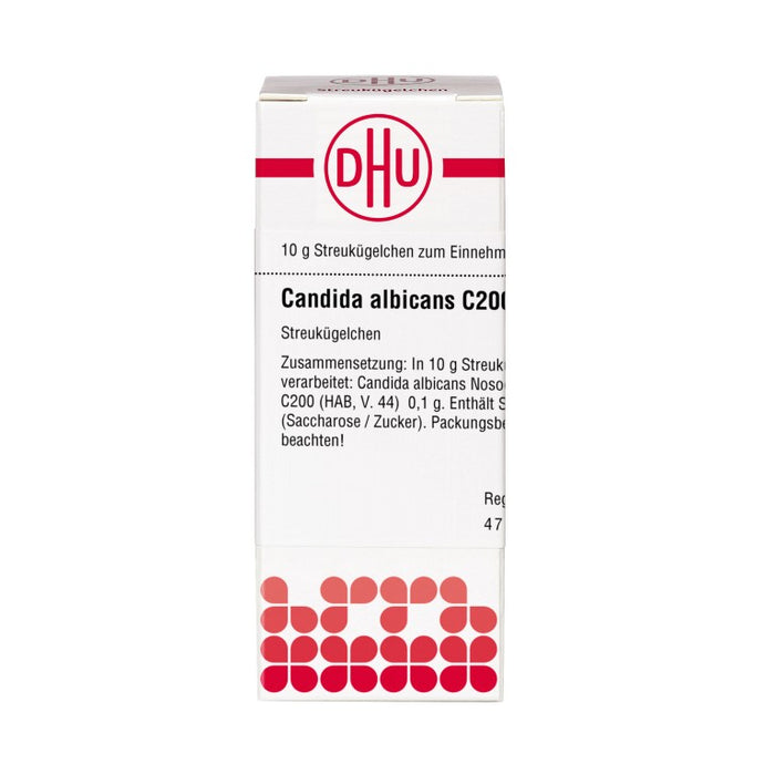 Candida albicans C200 DHU Globuli, 10 g Globuli