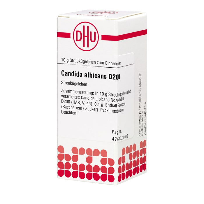 DHU Candida albicans D200 Streukügelchen, 10 g Globules