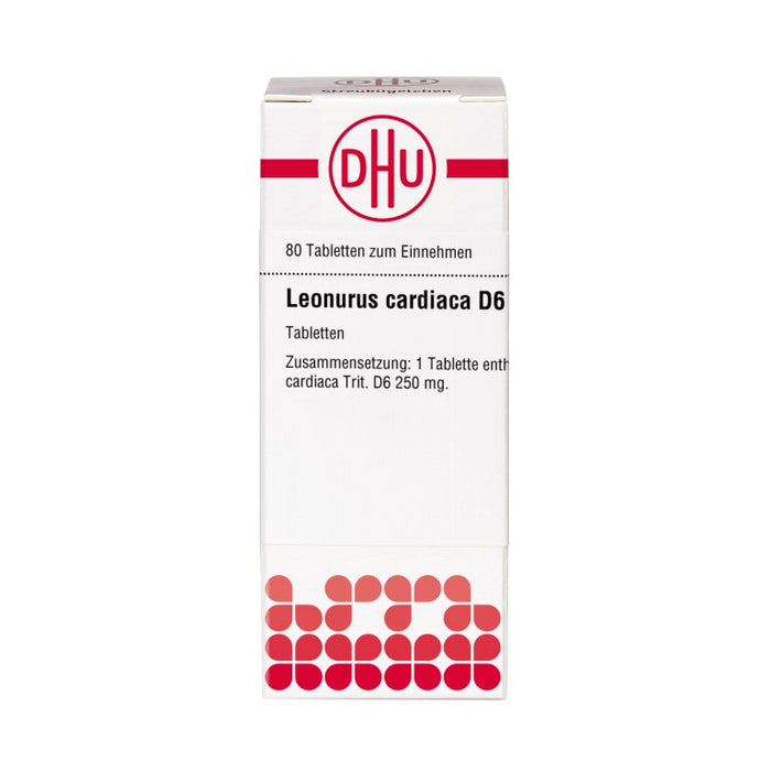 DHU Leonurus cardiaca D 6 Tabletten, 80 pc Tablettes