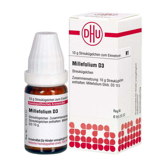 Millefolium D3 DHU Globuli, 10 g Globuli