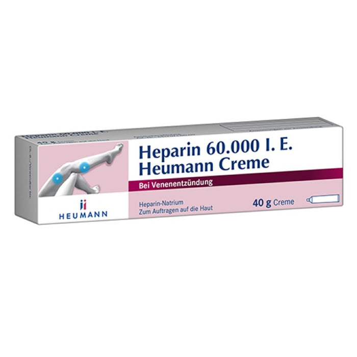 Heparin 60.000 I.E. Heumann Creme bei Venenentzündung, 40 g Creme