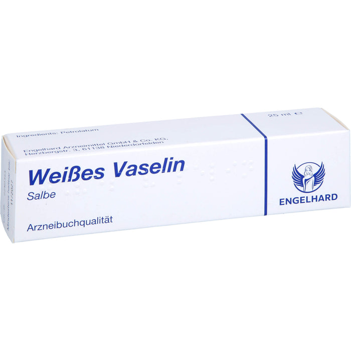 ENGELHARD ARZNEIMITTEL Weißes Vaselin Salbe, 25 ml Onguent