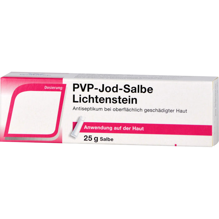 ZENTIVA PVP-Jod-Salbe Lichtenstein 100 mg/g, 25 g Onguent