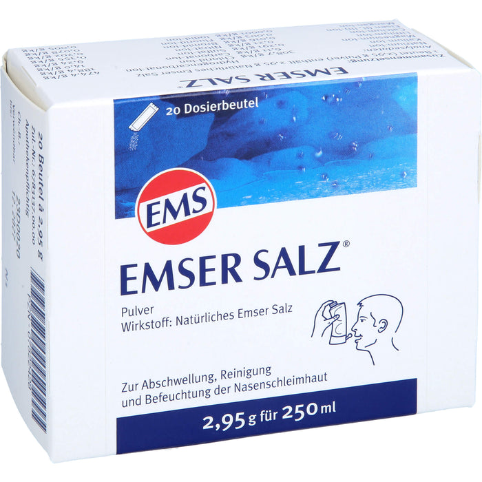 EMSER SALZ Dosierbeutel, 20 pcs. Sachets