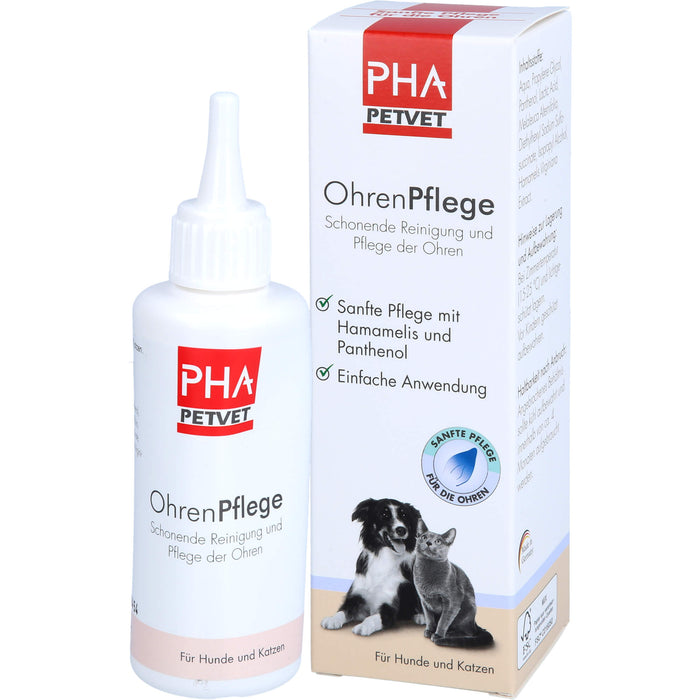 PHA OhrenPflege für Hunde, 100 ml TRO