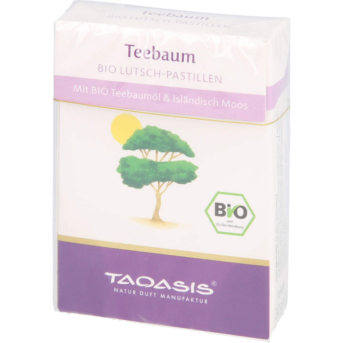 TAOASIS Teebaum Bio Lutsch-Pastillen, 30 g Pastilles