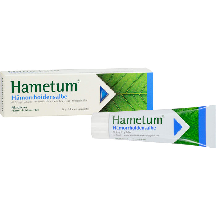 Hametum Hämorrhoidensalbe, 50 g Ointment