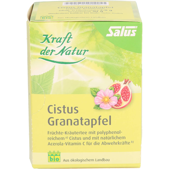 Cistus Granatapfel Tee Kraft der Natur Salus, 15 St FBE