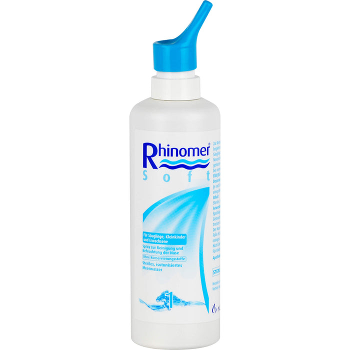 Rhinomer 1 Soft Lösung zur Reinigung und Befeuchtung der Nase, 115 ml Solution