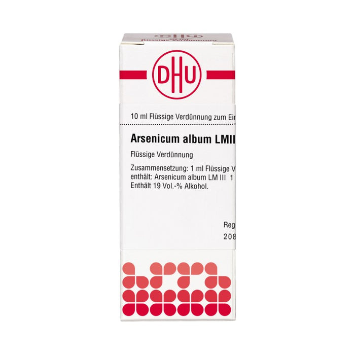 Arsenicum album LM III DHU Dilution, 10 ml Lösung