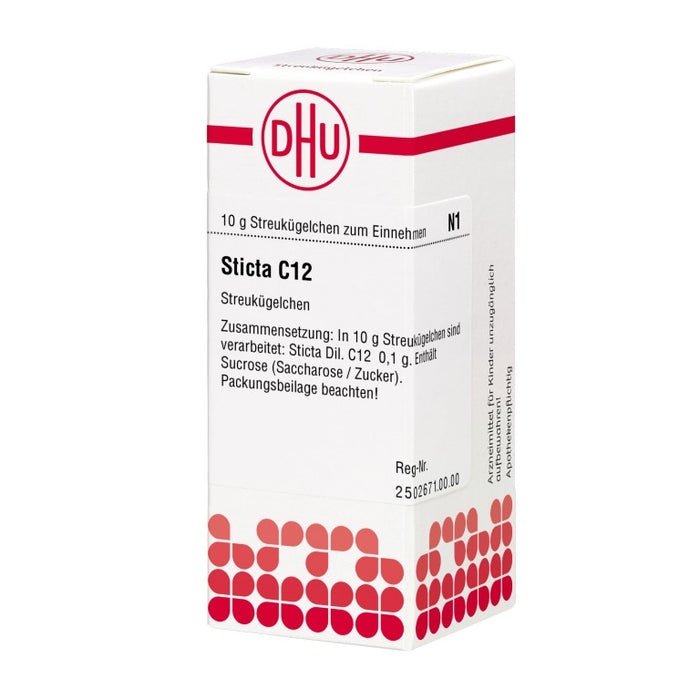 DHU Sticta C12 Streukügelchen, 10 g Globules