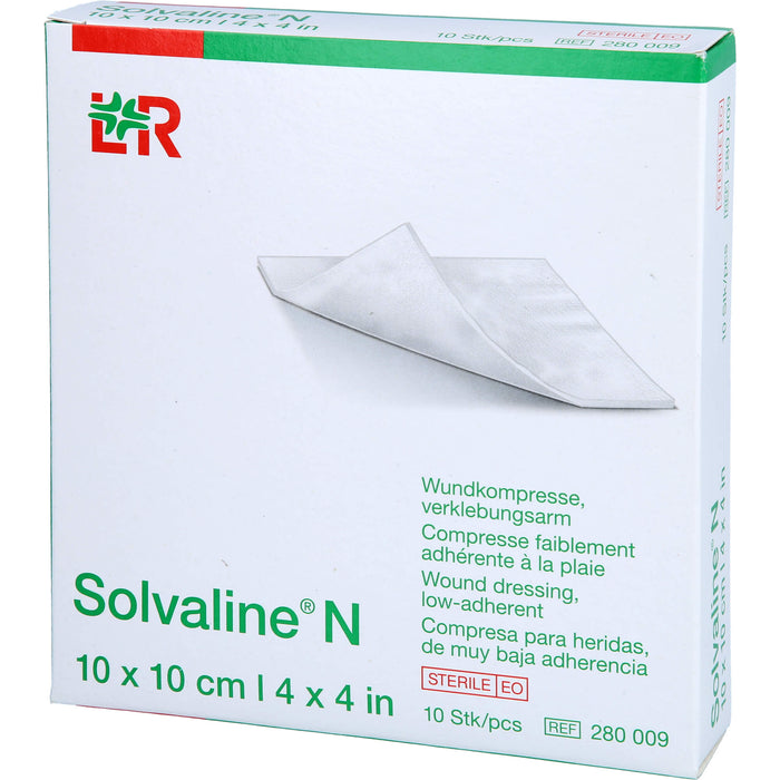 Solvaline N 10x10 cm, 10 pcs. Compresses