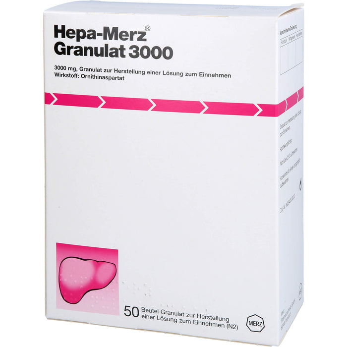 Hepa-Merz Granulat 3000 Lebertherapeutikum, 50 St. Beutel