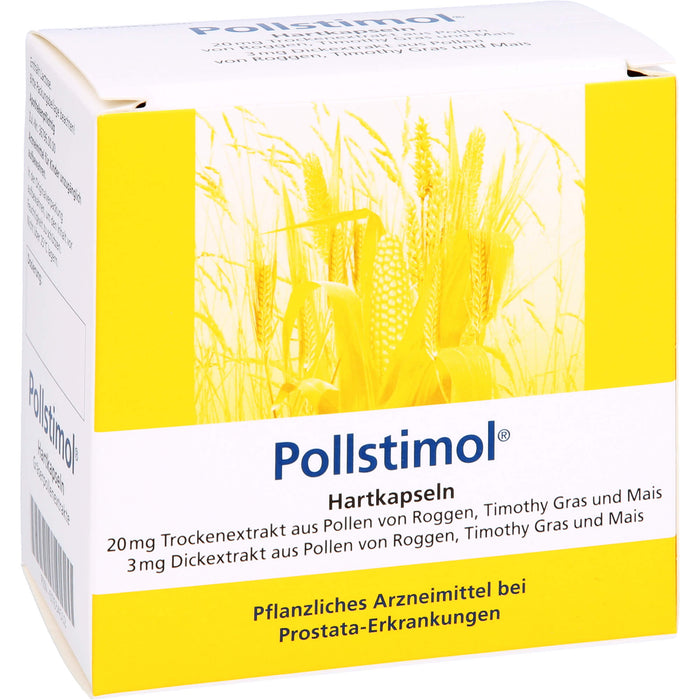 Pollstimol Hartkapseln bei Prostata-Erkrankungen, 120 St. Kapseln