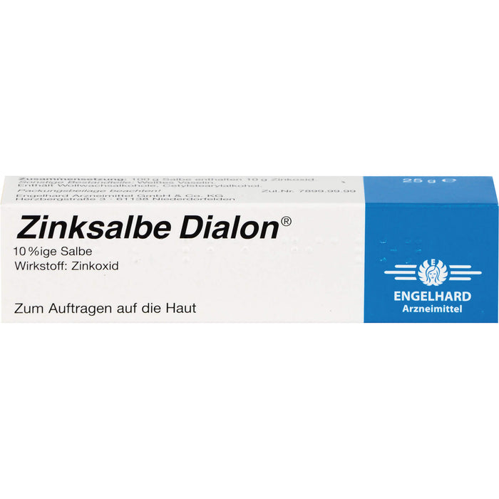 Engelhard Arzneimittel Zinksalbe Dialon, 25 g Salbe