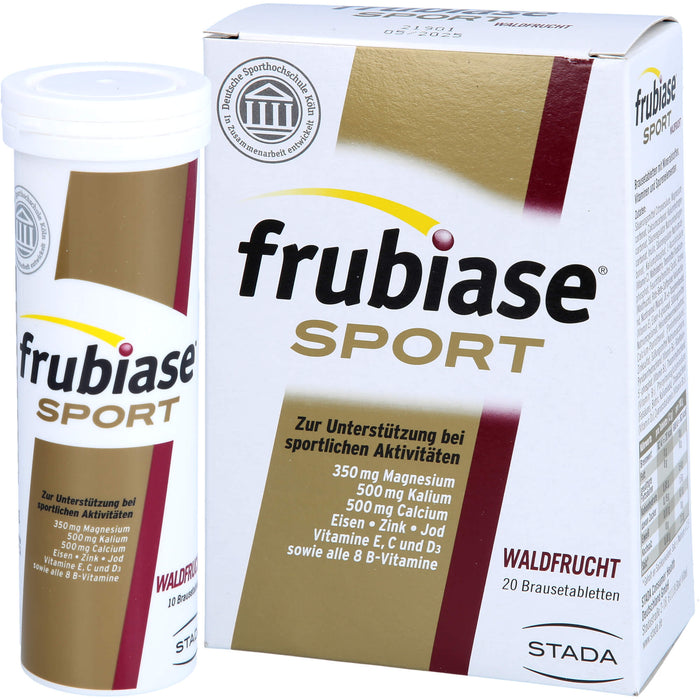 frubiase Sport Waldfrucht Brausetabletten, 20 pcs. Tablets