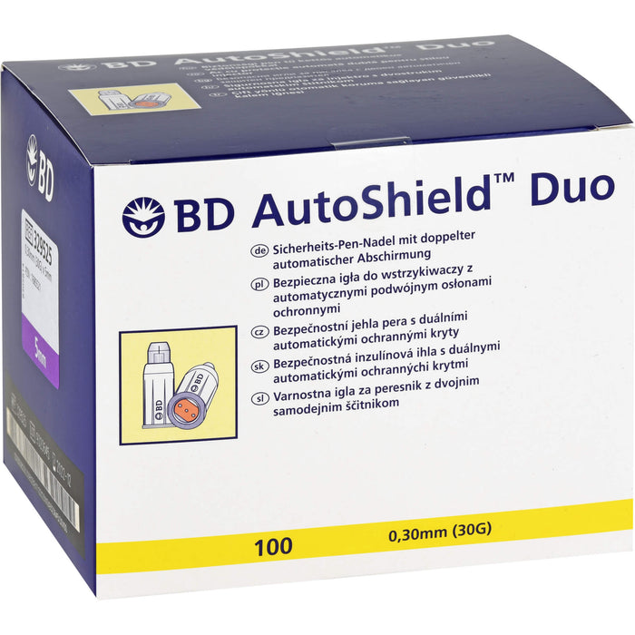 BD AutoShield Duo Sicherheits-Pen-Nadel 5mm, 100 St. Kanülen