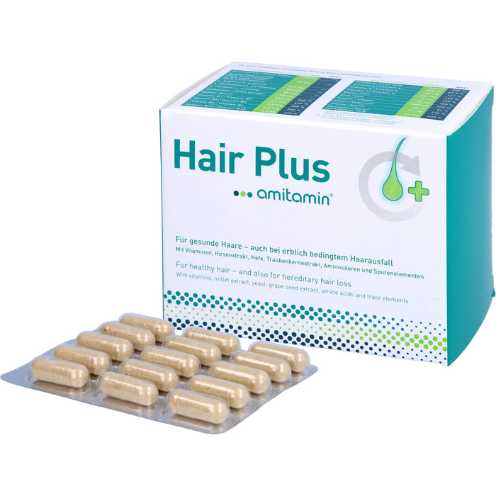 amitamin Hair Plus Kapseln für gesunde Haare, 60 pcs. Capsules