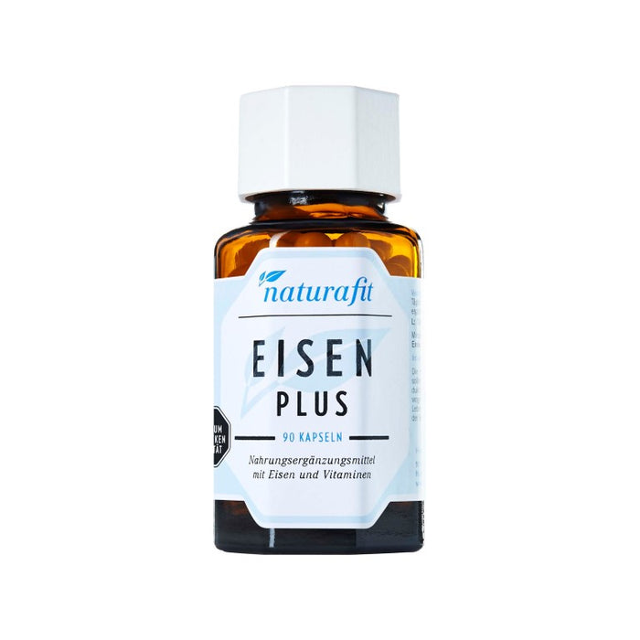 naturafit Eisen Plus Kapseln, 90 pc Capsules