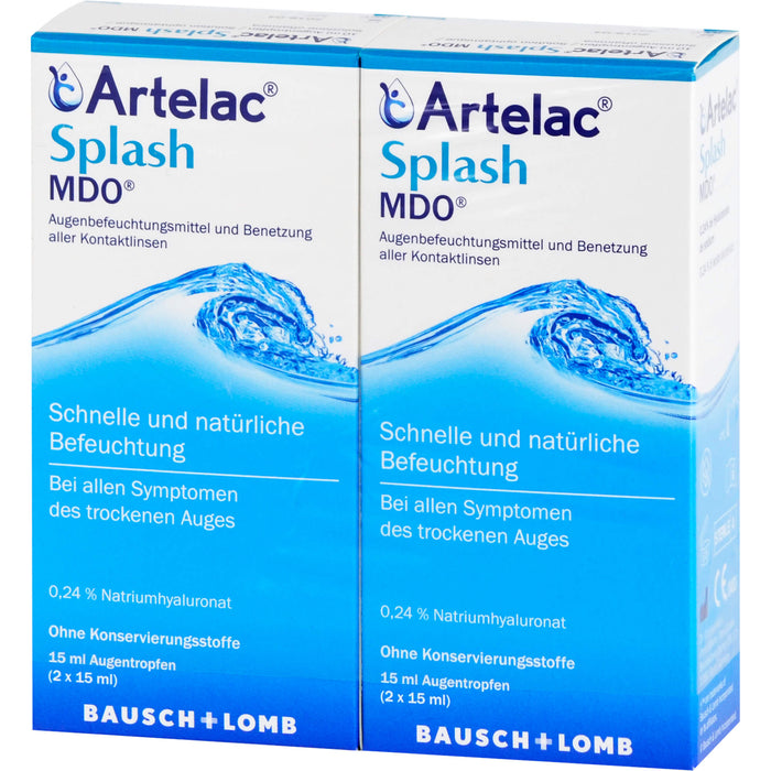 Artelac Splash Augentropfen MDO, 30 ml Lösung