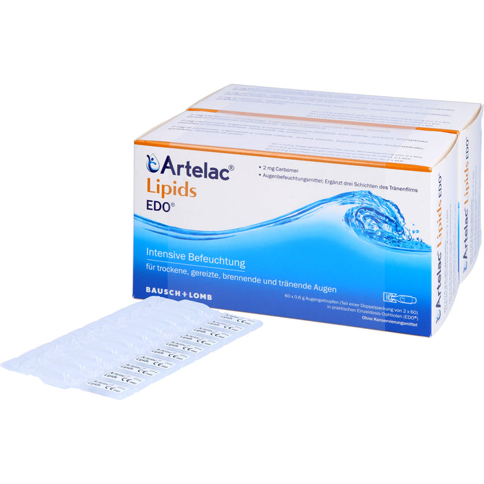 Artelac Lipids EDO, 120 pc Pipettes à dose unique