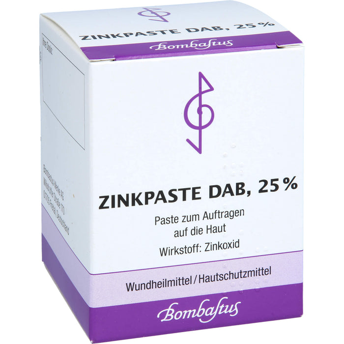 Bombastus Zinkpaste DAB, 100 g Creme