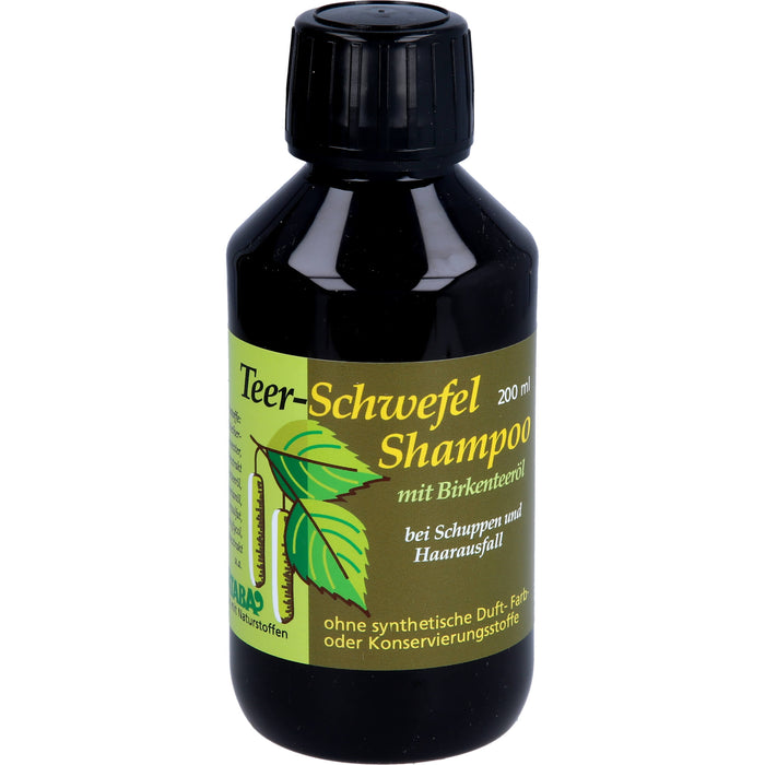 ATABA Teer Schwefel Shampoo, 200 ml Shampoo