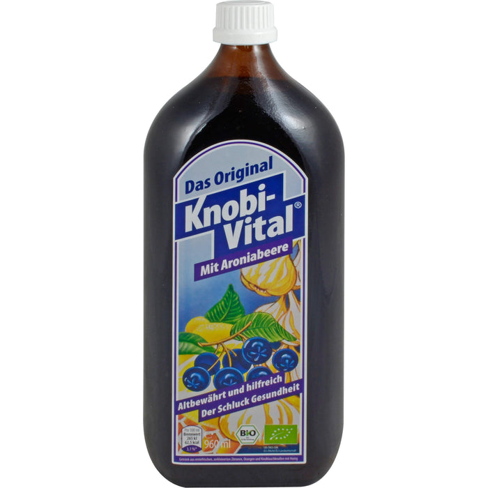 KnobiVital mit Aroniabeere Bio Lösung, 960 ml Solution