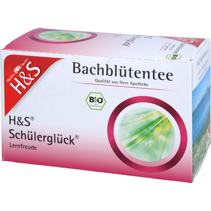 H&S Bachblüten Schülerglück-Tee, 20 St. Filterbeutel