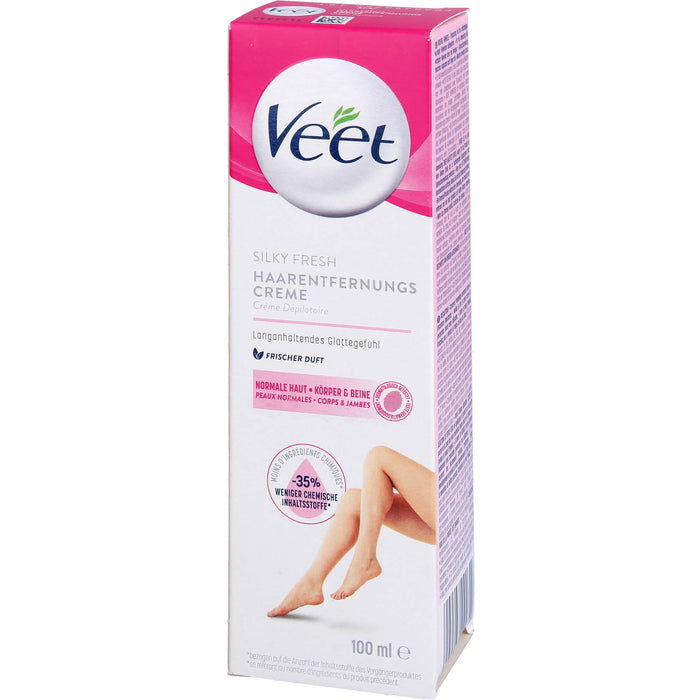 Veet Haarentfernungs-Creme für normale Haut, 100 ml Cream