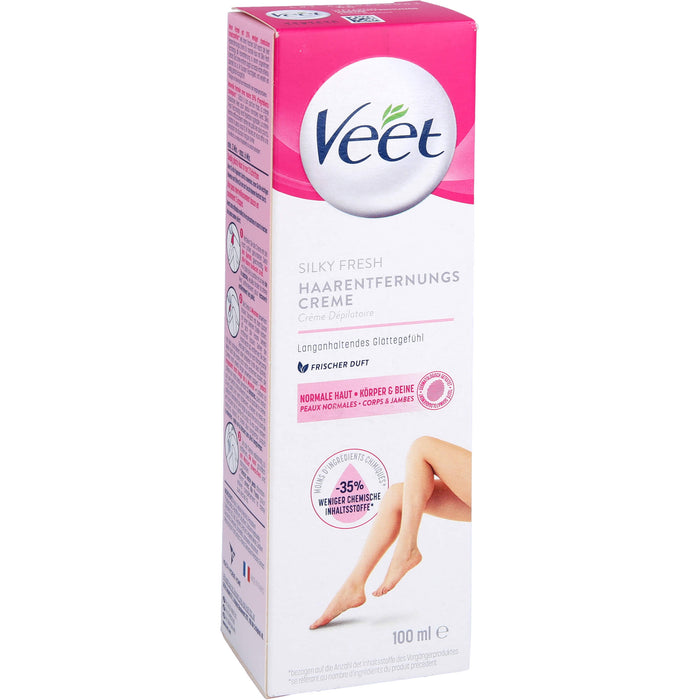 Veet Haarentfernungs-Creme für normale Haut, 100 ml Cream