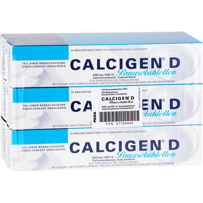 CALCIGEN D Brausetabletten, 120 pcs. Tablets