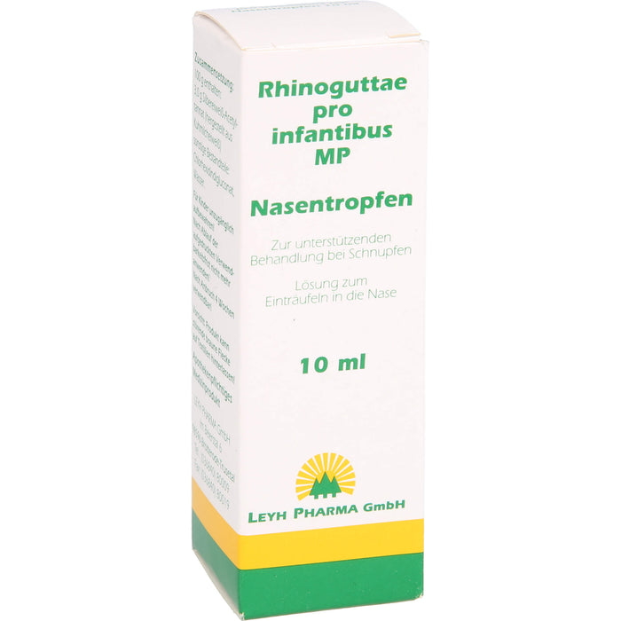 Rhinoguttae pro infantibus MP Nasentropfen bei Schnupfen, 10 ml Solution