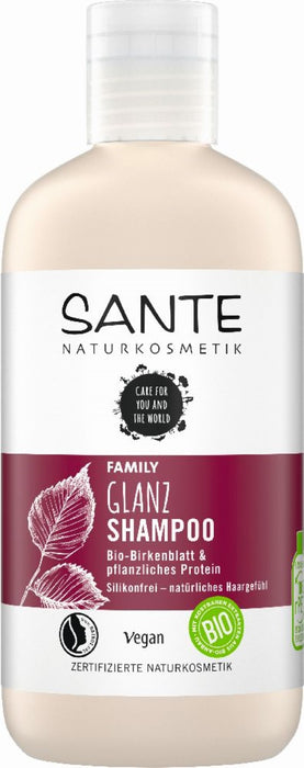 Sante Naturkosmetik Shampoo Glanz, 250 ml Shampoo