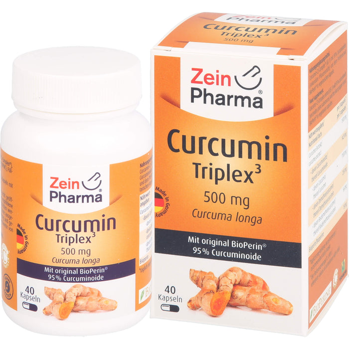 ZeinPharma Curcumin Triplex3 500 mg Kapseln, 40 pc Capsules