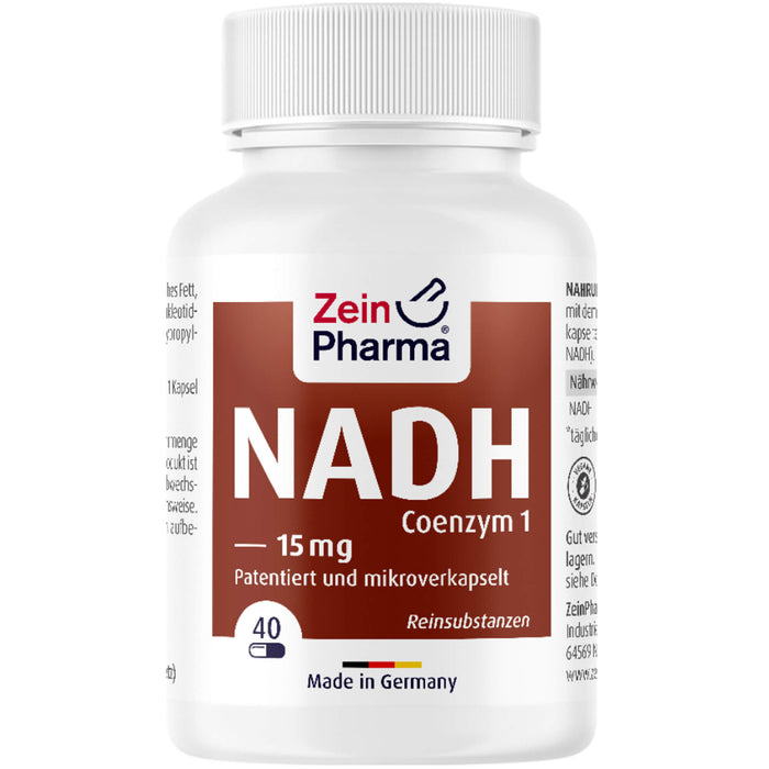 ZeinPharma NADH Coenzym 1 Kapseln 15 mg, 30 pc Capsules