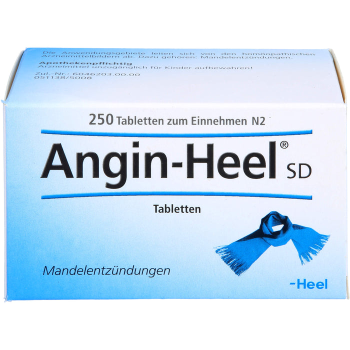 Angin-Heel SD Tabletten bei Mandelentzündungen, 250 pcs. Tablets