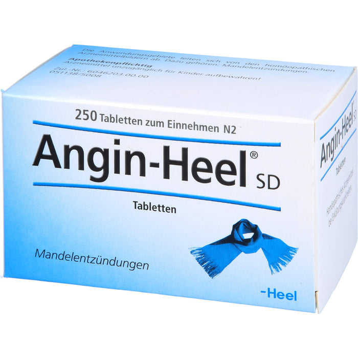 Angin-Heel SD Tabletten bei Mandelentzündungen, 250 pcs. Tablets