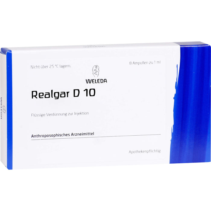 WELEDA Realgar D10 Ampullen, 8 St. Ampullen