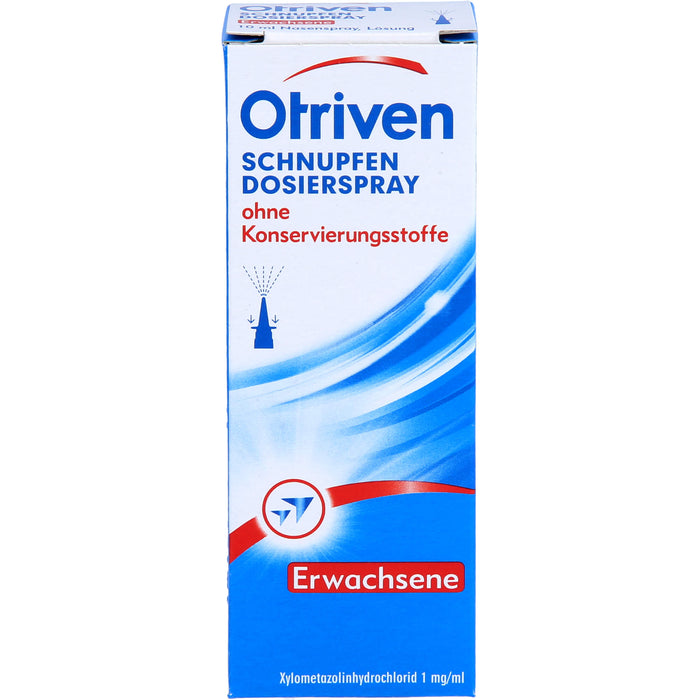 Otriven 0,1 % ohne Konservierungsstoffe Dosierspray, 10 ml Solution