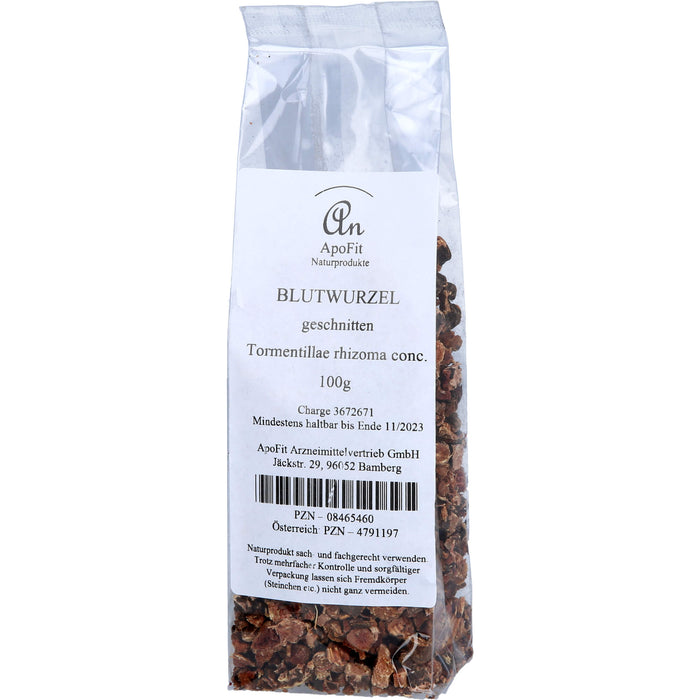 ApoFit Blutwurzel geschnitten, 100 g Tea