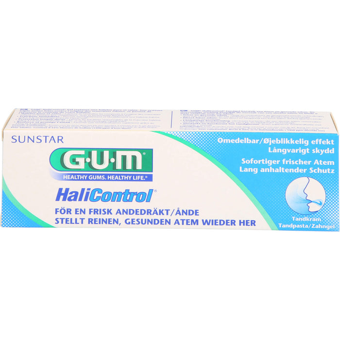 GUM HaliControl Zahngel, 75 ml Dentifrice