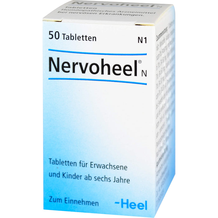 Nervoheel N Tabletten bei nervösen Erkrankungen, 50 pcs. Tablets