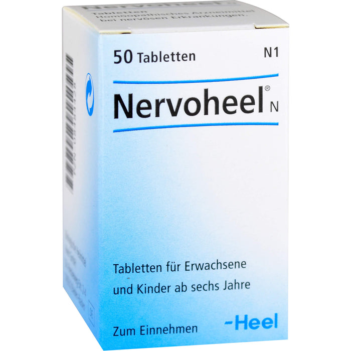 Nervoheel N Tabletten bei nervösen Erkrankungen, 50 pcs. Tablets