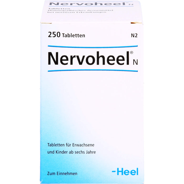 Nervoheel N Tabletten bei nervösen Erkrankungen, 250 St. Tabletten