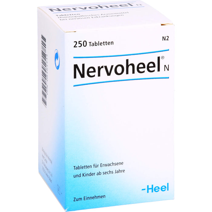 Nervoheel N Tabletten bei nervösen Erkrankungen, 250 pc Tablettes